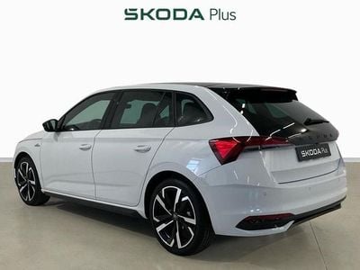 Usado Skoda Scala Monte Carlo 150 CV (110 kW) 2025 Blanco Utilitario