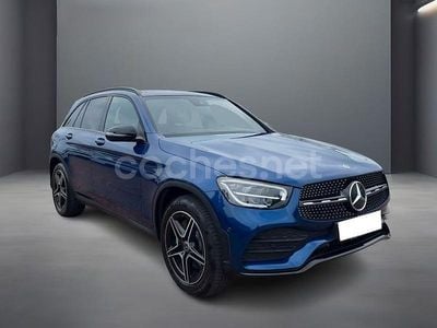 Azul Usado 2021 Mercedes GLC200 SUV | 33.850 € (Precio justo)