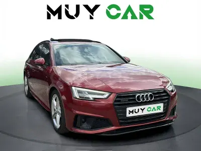Usado Audi A4 S-Line 218 CV (160 kW) 2019 Rojo Familiar