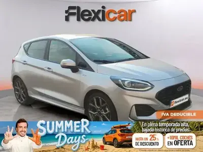 Usado Ford Fiesta Trend 125 CV (91 kW) 2022 Gris / plata Utilitario