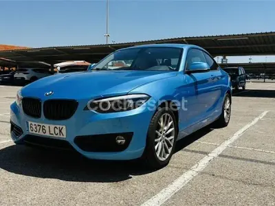 Usado BMW 220 Sport Line 190 CV (139 kW) 2019 Azul Coupe