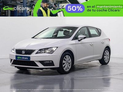 Usado Seat Leon Reference 115 CV (84 kW) 2020 Blanco Berlina