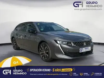 Usado Peugeot 508 SW GT-line 130 CV (95 kW) 2020 Gris Familiar