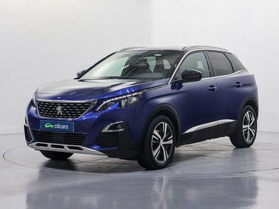 Usado Peugeot 3008 GT-line 130 CV (95 kW) 2019 Azul SUV