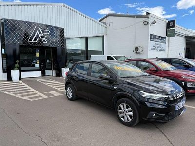 Usado Dacia Sandero Expression 101 CV (74 kW) 2023 Negro Berlina