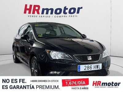 Usado Seat Ibiza Style 90 CV (66 kW) 2014 Negro Berlina