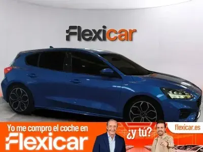 Usado Ford Focus ST-Line 125 CV (91 kW) 2020 Azul Berlina