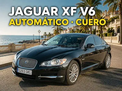 Usado Jaguar XF Premium Luxury 207 CV (152 kW) 2009 Negro Berlina