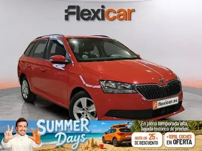 Usado Skoda Fabia 75 CV (55 kW) 2019 Rojo Utilitario