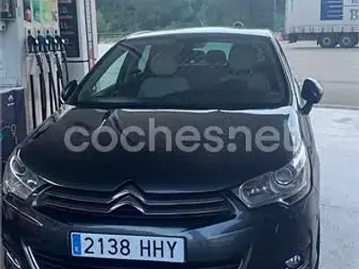 Usado Citroën C4 Exclusive 120 CV (88 kW) 2012 Negro Berlina