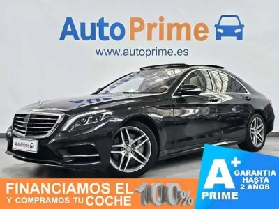 Usado Mercedes S350 258 CV (189 kW) 2017 Azul Berlina