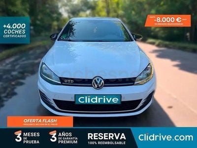 Usado VW Golf VII GTD 184 CV (135 kW) 2014 Blanco Berlina