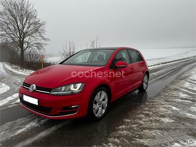 Usado VW Golf VII Sportline 140 CV (102 kW) 2014 Rojo Berlina