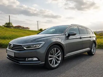 Usado VW Passat Sportline 240 CV (176 kW) 2016 Gris / plata Familiar