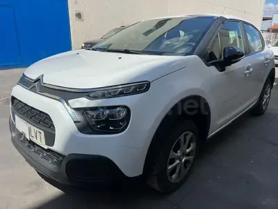 Usado Citroën C3 Feel 102 CV (75 kW) 2021 Blanco Utilitario