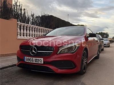 Usado Mercedes CLA200 136 CV (100 kW) 2017 Rojo Berlina
