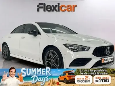 Usado Mercedes CLA220 190 CV (139 kW) 2021 Blanco Coupe