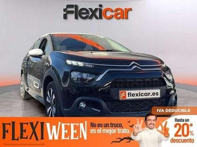 Usado Citroën C3 Feel 83 CV (61 kW) 2022 Negro Utilitario