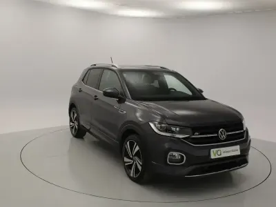 Usado VW T-Cross Sportline 110 CV (80 kW) 2022 Gris SUV