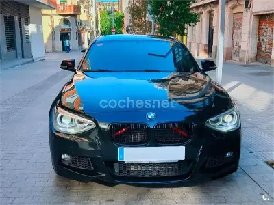Usado BMW 116 136 CV (100 kW) 2014 Negro Utilitario