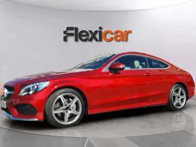 Usado Mercedes C220 170 CV (125 kW) 2017 Rojo Coupe