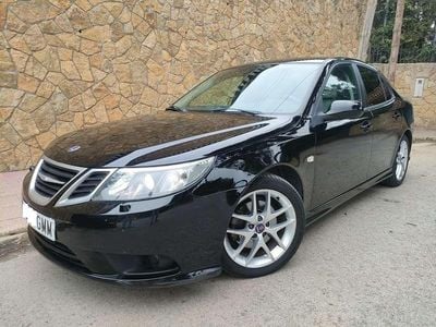 Usado Saab 9-3 Vector 175 CV (128 kW) 2009 Negro Berlina