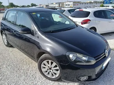 Usado VW Golf VI Advance 105 CV (77 kW) 2009 Negro Utilitario