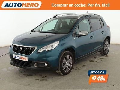 Usado Peugeot 2008 Style 110 CV (80 kW) 2017 Verde SUV