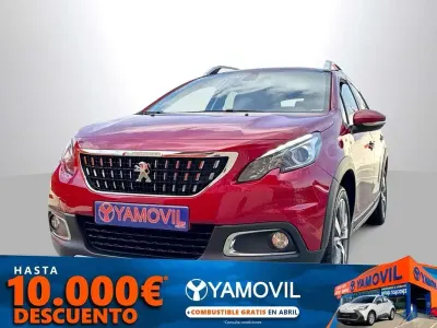Usado Peugeot 2008 Allure 99 CV (72 kW) 2018 Rojo SUV