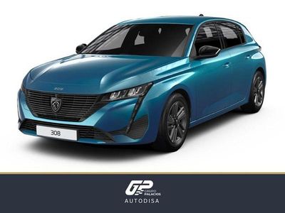 Usado Peugeot 308 GT 131 CV (96 kW) 2022 Azul Utilitario