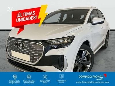 Usado Audi Q4 e-tron S-Line 219 kW (299 CV) 2024 Blanco SUV