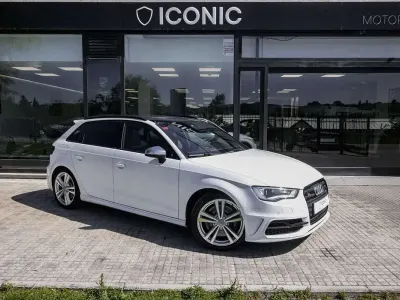 Usado Audi S3 Sportback 300 CV (220 kW) 2015 Blanco Utilitario