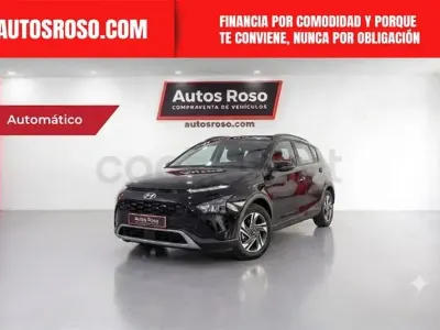 Usado Hyundai Bayon 101 CV (74 kW) 2022 Negro SUV