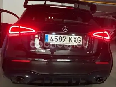 Usado Mercedes A35 AMG 306 CV (225 kW) 2019 Negro Berlina
