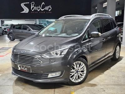 Usado Ford Grand C-Max Titanium 150 CV (110 kW) 2015 Gris / plata Monovolumen