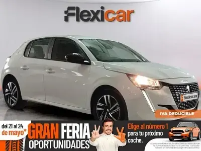 Usado Peugeot 208 Active 100 CV (73 kW) 2023 Blanco Utilitario