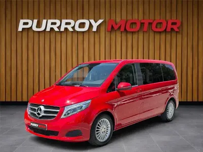 Usado Mercedes V220 163 CV (119 kW) 2017 Rojo Monovolumen