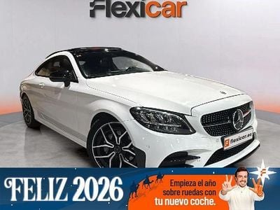 Blanco Usado 2021 Mercedes C220 Coupe | 36.990 € (Precio justo)