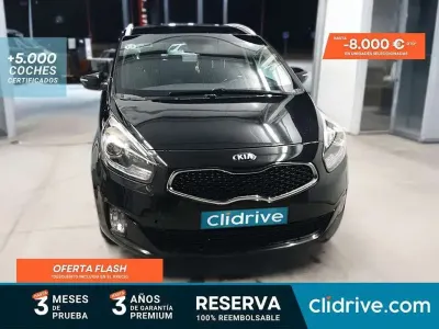 Usado Kia Carens 116 CV (85 kW) 2015 Negro Monovolumen