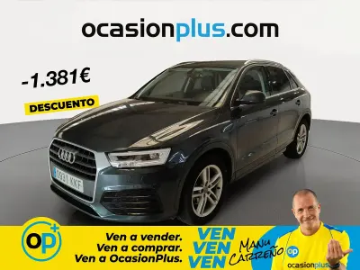 Usado Audi Q3 Sport 150 CV (110 kW) 2018 Verde SUV