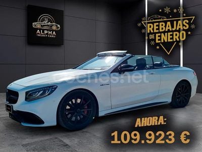 Blanco Usado 2016 Mercedes S63 AMG Descapotable | 109.923 € (Buen precio)