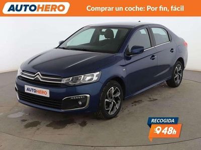 Azul Usado 2019 Citroën C-Elysee I PureTech Berlina | 7999 € (Precio justo)