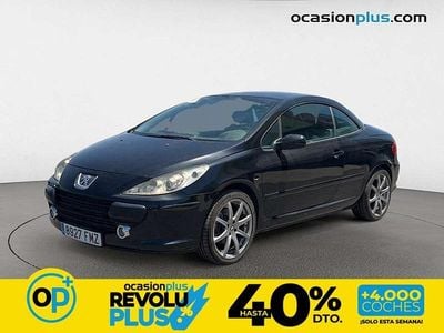 Usado Peugeot 307 CC 136 CV (100 kW) 2007 Negro Descapotable
