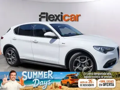 Usado Alfa Romeo Stelvio Executive 160 CV (117 kW) 2020 Blanco SUV