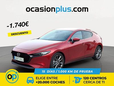 Usado Mazda 3 122 CV (89 kW) 2019 Rojo
