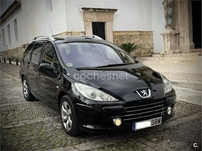 Negro Usado 2008 Peugeot 307 Familiar | 3400 € (Precio justo)