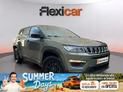 Usado Jeep Compass Limited 140 CV (102 kW) 2017 Verde SUV