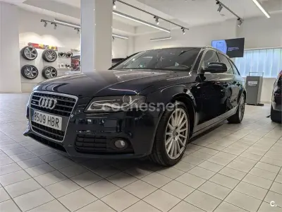 Usado Audi A4 S-Line 211 CV (155 kW) 2011 Negro Familiar