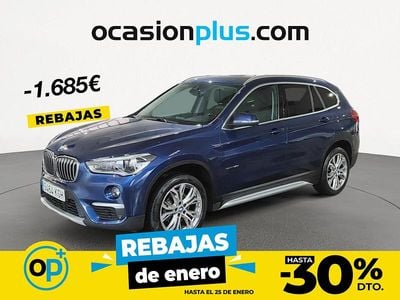 Azul Usado 2017 BMW X1 SUV | 21.065 € (Precio justo)