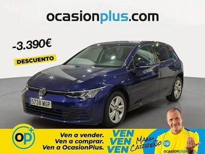 Brugt VW Golf VIII Life 110 HK (80 kW) 2023 Blå